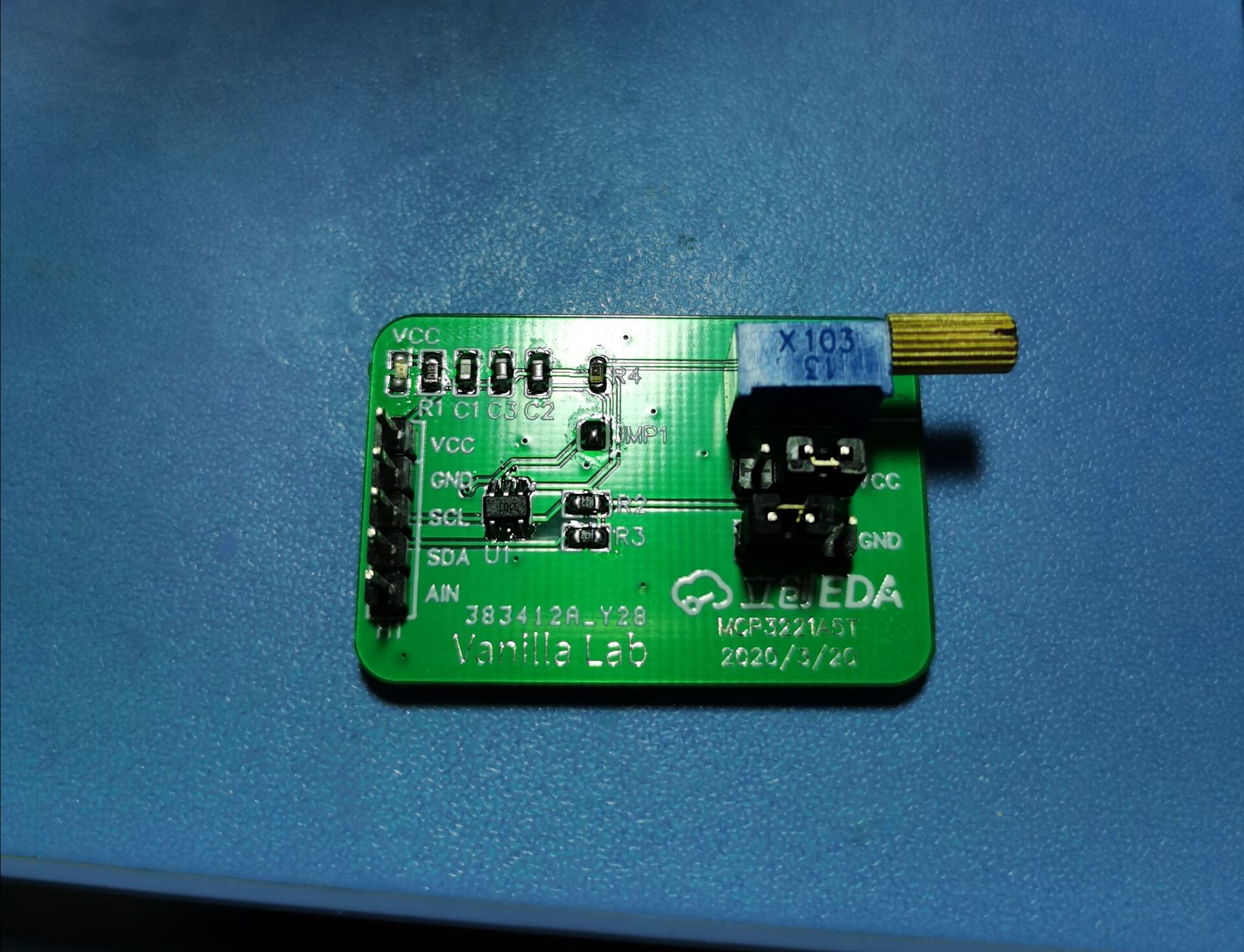 mcp3221a5t模数转换模块