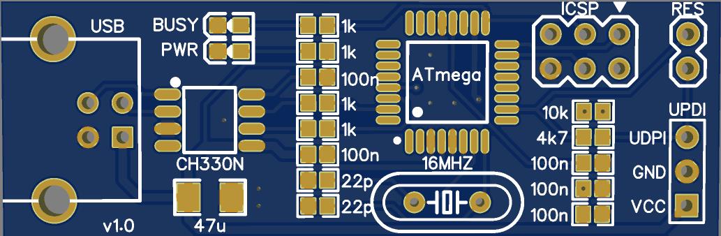 ATmega UPDI Programmer,———EEWorld参考设计中心